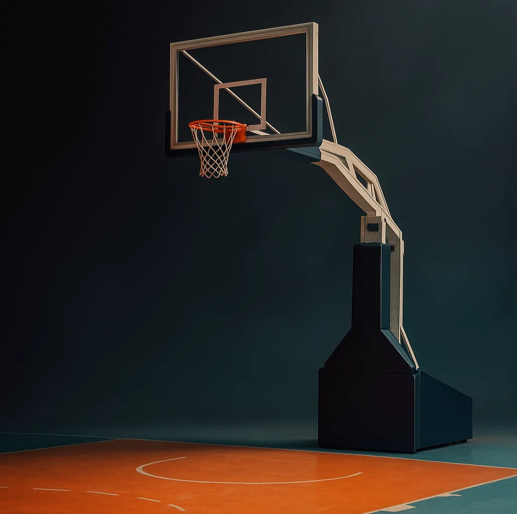 پایه بسکتبال متحرک شیلد