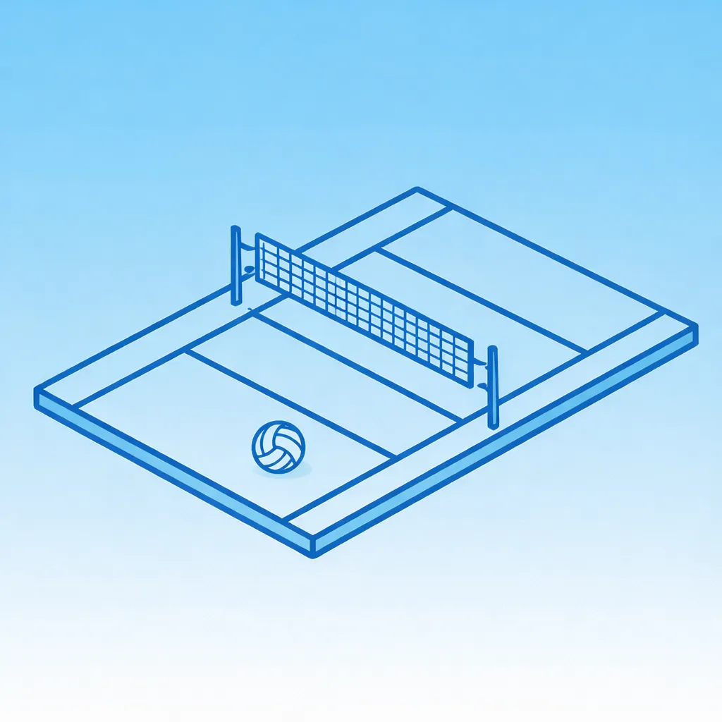 کفپوش سالن والیبال